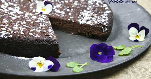 Gâteau choco-banane à la pointe de sel