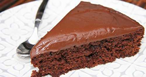 Gâteau fudge chocolat aux amandes