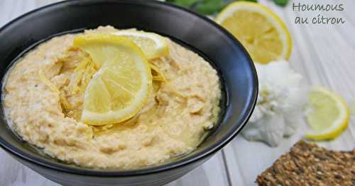 Houmous au citron