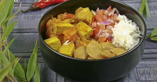 Rougail de tofu fumé