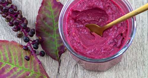 Tartinade pêche -framboise