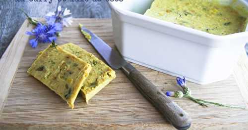 Terrine de lentilles corail au curry et lait de coco