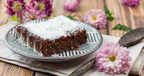 Fondant au chocolat et noix de coco