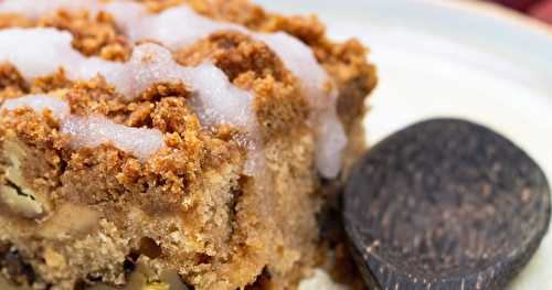 Gâteau Streusel aux noix et à la cannelle