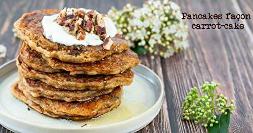 Pancakes façon carrot-cake