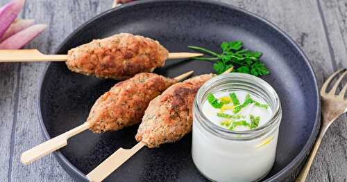 Brochettes kefta végétaliennes