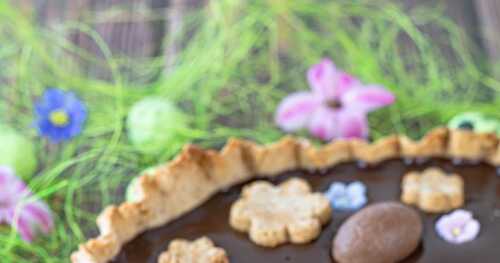 Tarte toute simple au chocolat