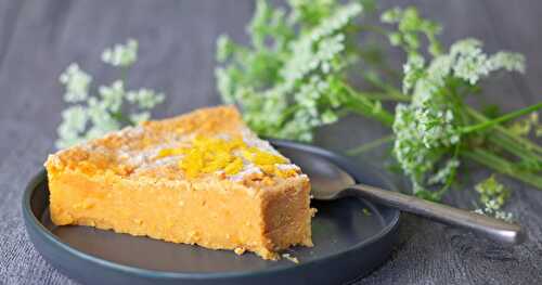 Gâteau de patate douce au citron et gingembre