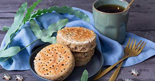 Crumpets anglais sans gluten