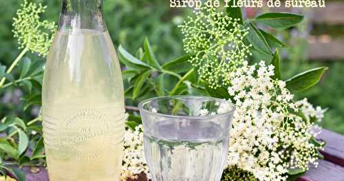 Sirop de fleurs de sureau