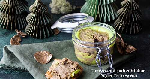 Terrine de pois-chiches façon faux-gras