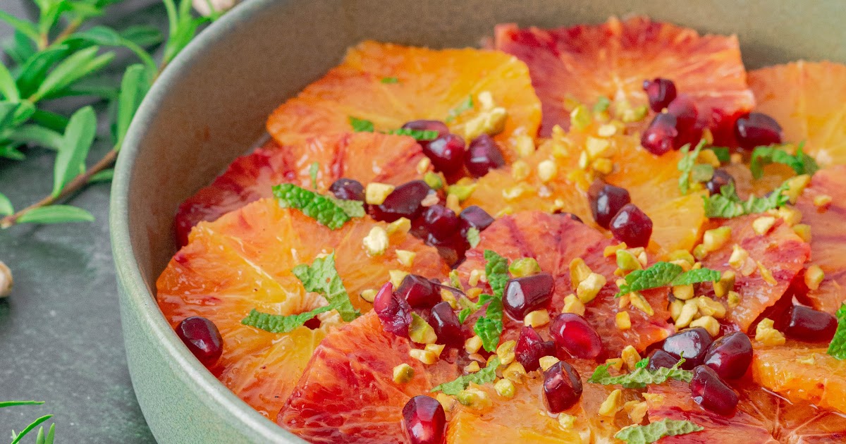 Salade d'oranges à la marocaine