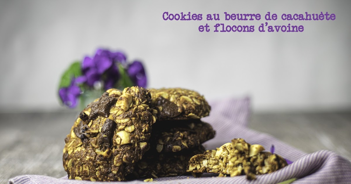 Cookies au beurre de cacahuète et flocons d'avoine