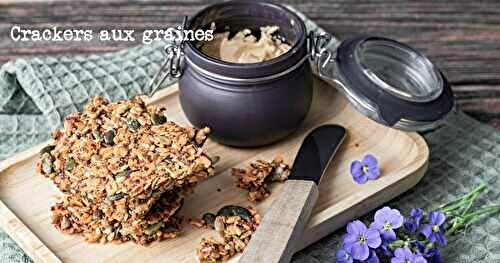 Crackers salés aux graines