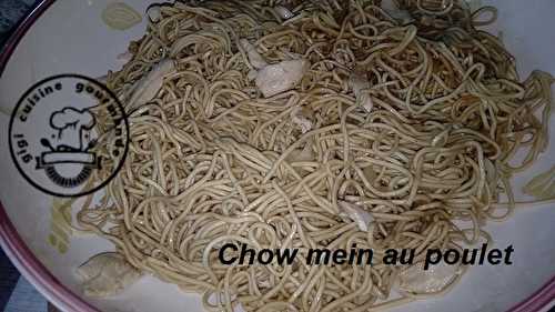 CHOW MEIN AU POULET 