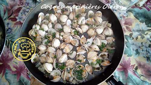 COQUES A LA MARINIERES DE L'ILE OLERON 