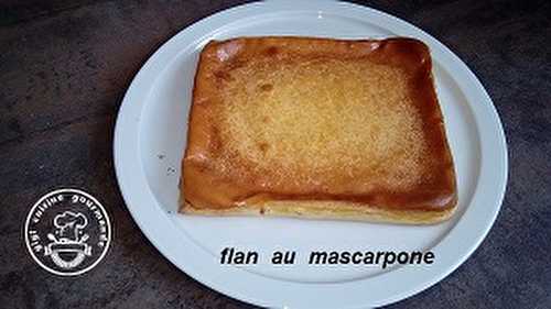 FLAN AU MASCARPONE