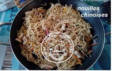 NOUILLES CHINOISES à ma façon