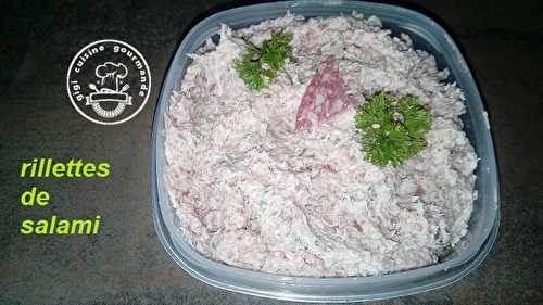 RILLETTES DE SALAMI ET PHILADELPHIA au thermomix