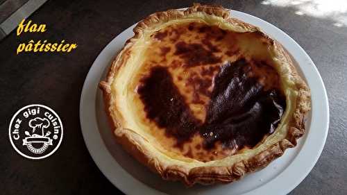 TARTE AU FLAN MAISON 