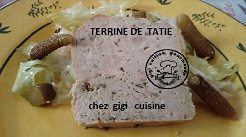 TERRINE DE TATIE 