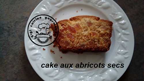 CAKE AUX ABRICOTS SECS