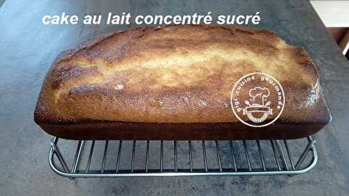 CAKE au LAIT CONCENTRE SUCRE au thermomix