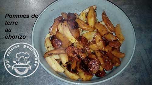 POMMES de TERRE CHORIZO au Cookéo