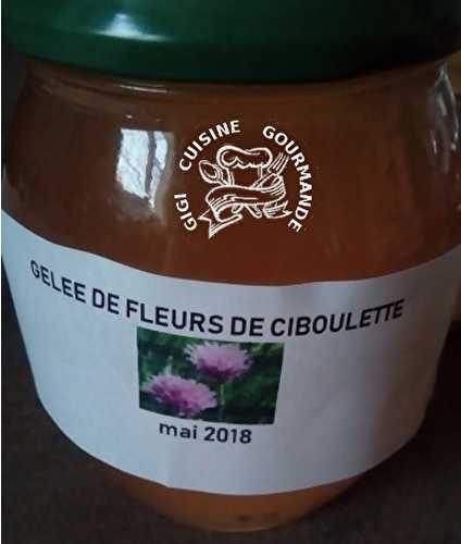GELEE DE FLEURS DE CIBOULETTE