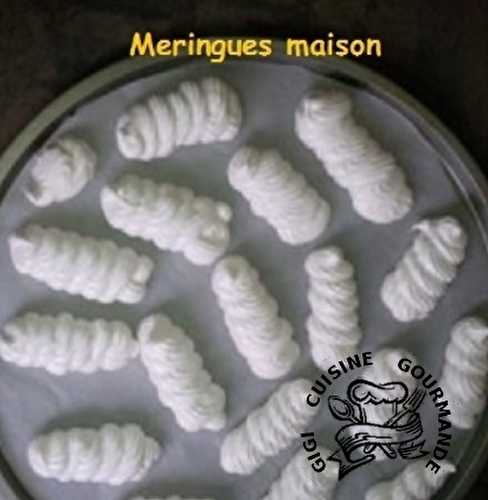 MERINGUES maison