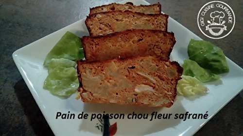 PAIN DE POISSON ET CHOU FLEUR SAFRANE