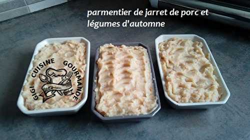 PARMENTIER de JARRET DE PORC (cookéo)