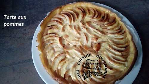 TARTE AUX POMMES congelées et fromage blanc