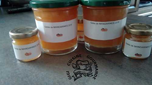 GELEE de MANDARINES au thermomix