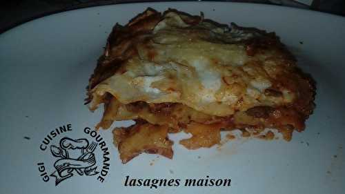 LASAGNES maison au cookéo et thermomix