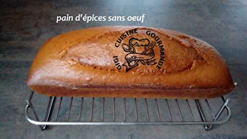 PAIN D'EPICES sans oeuf