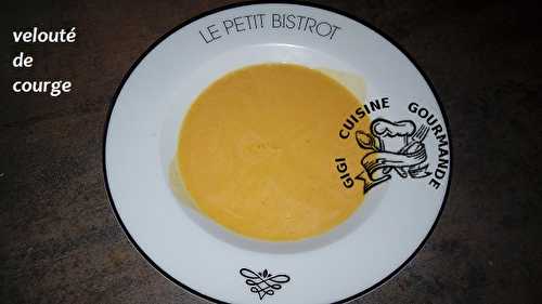 VELOUTE de COURGE au thermomix