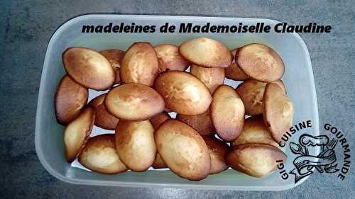 Madeleines de Mademoiselle Claudine (pour diabétiques)