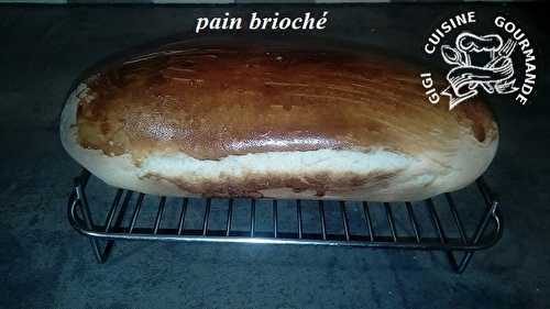 PAIN BRIOCHE au thermomix