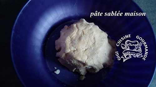PATE SABLEE maison sans sucre au THERMOMIX