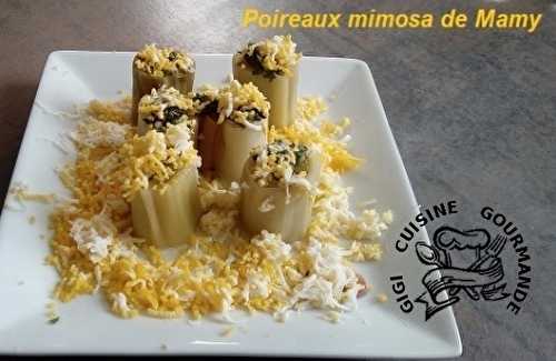 POIREAU MIMOSA de MAMY (cookéo)