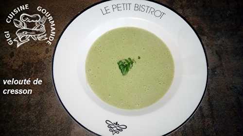 Velouté de cresson au thermomix