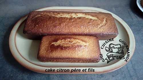 Cake au citron au thermomix 