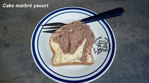 Cake marbré yaourt au thermomix