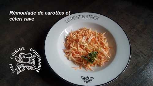 Rémoulade de carottes et céléri rave 