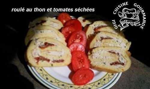 ROULE AU THON ET TOMATES SECHEES 