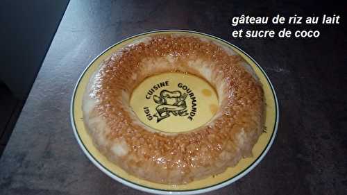 Gâteau de riz au lait de coco (thermomix)