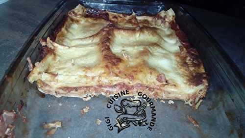 Lasagnes au jambon (cookéo)