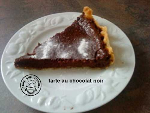 Tarte au chocolat 