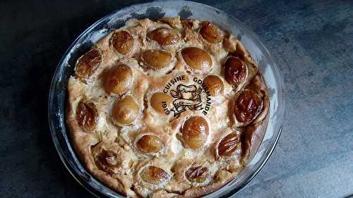 Clafouti aux prunes jaunes 